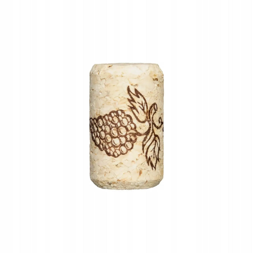 Korek naturalny 23x38 mm na nalewki wino zatyczka do butelek