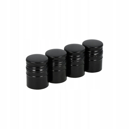 Nakrętka aluminiowa do butelki 28 mm 28/38 mm czarna zakrętka metalowa