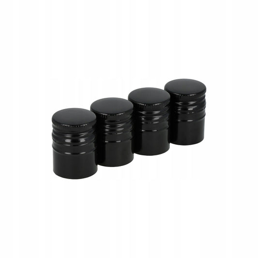Nakrętka aluminiowa do butelki 28 mm 28/38 mm czarna zakrętka metalowa