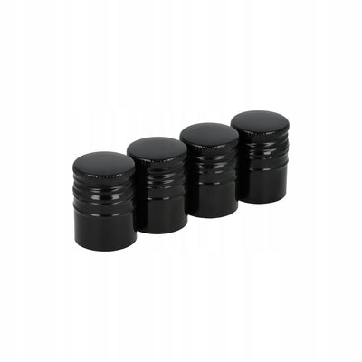 Nakrętka aluminiowa do butelki 28 mm 28/38 mm czarna zakrętka metalowa
