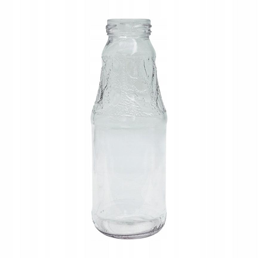 Butelka Jar Fruits 330 ml bezbarwna na soki passatę mleko wodę smoothie