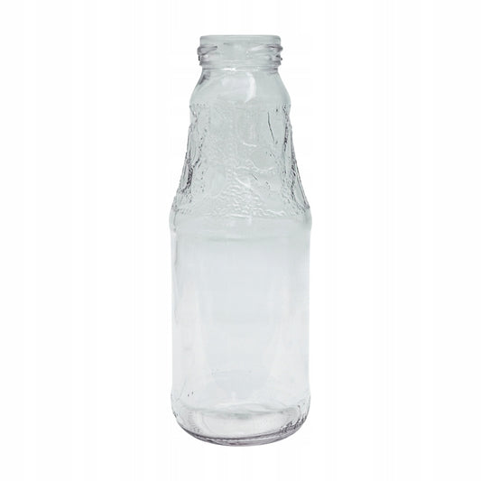Butelka Jar Fruits 330 ml bezbarwna na soki passatę mleko wodę smoothie
