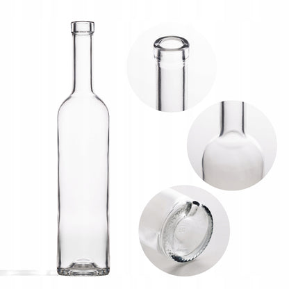 Butelka Futura 500 ml na wino nalewki soki bimber alkohol cydr oliwę syrop