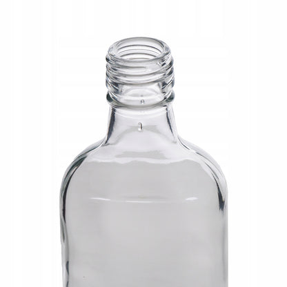 Butelka Flaga 200 ml szkło piersiówka na nalewki soki bimber alkohol wódkę