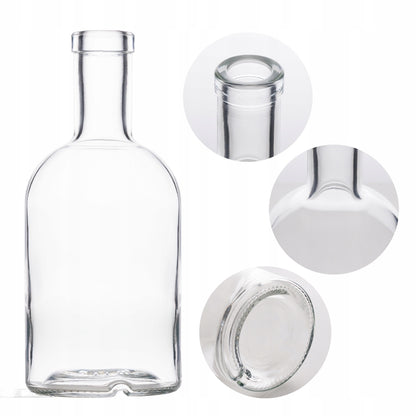 Butelka BOSS korek 700 ml na whisky koniak rum nalewki soki bimber alkohol