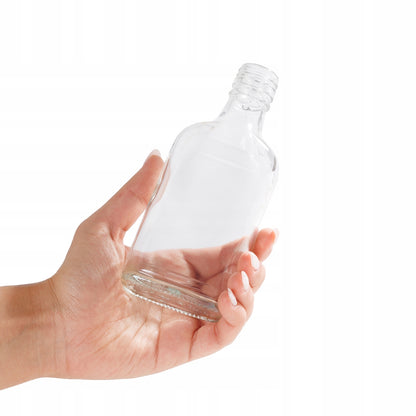 Butelka Flaga 200 ml szkło piersiówka na nalewki soki bimber alkohol wódkę