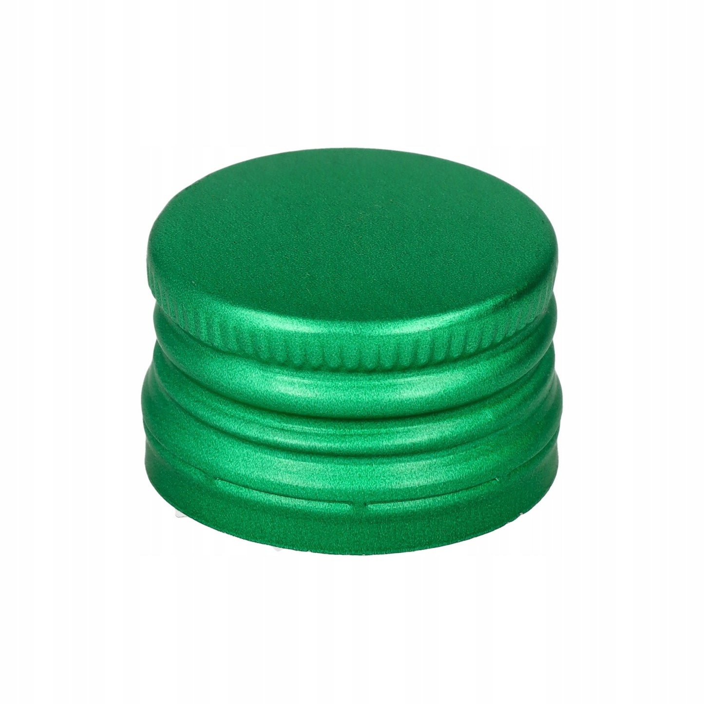 Nakrętka aluminiowa do butelki 28 mm 28/18 mm zielona zakrętka metalowa