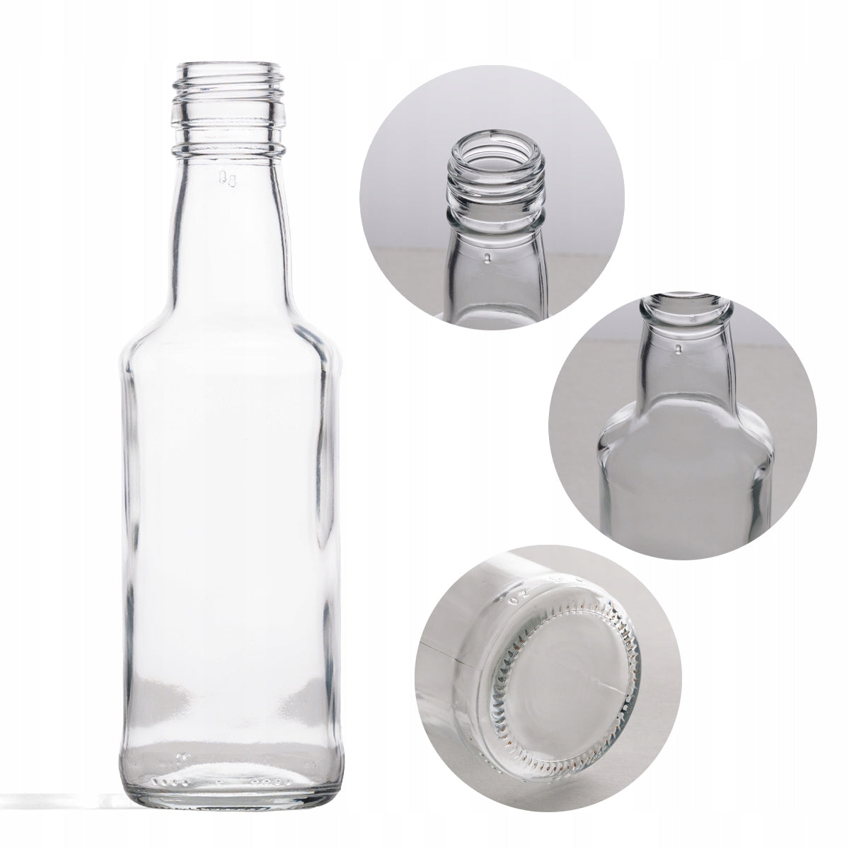 Butelka monopolowa 200 ml na soki nalewki oliwę olej ocet bimber wódkę