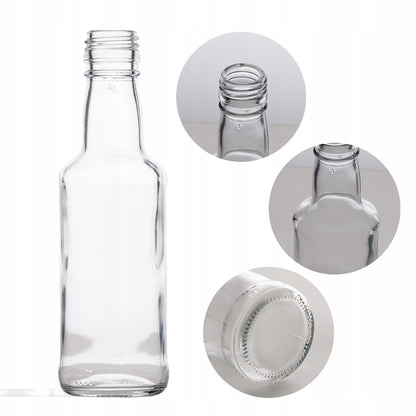 Butelka monopolowa 200 ml na soki nalewki oliwę olej ocet bimber wódkę