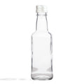 50x Butelka monopolowa 200 ml na soki nalewki oliwę olej  + biała zakrętka