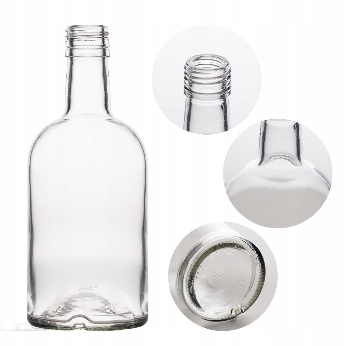 Butelka Blanka 500 ml na nalewki soki bimber alkohol cydr syropy likier