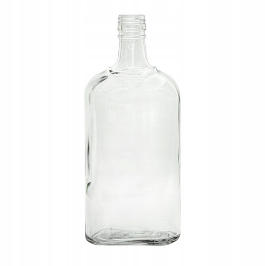 Butelka płaska 500ml piersiówka do alkoholi, wódka bimber sok nalewki