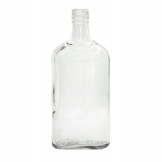 Butelka płaska 500ml piersiówka do alkoholi, wódka bimber sok nalewki