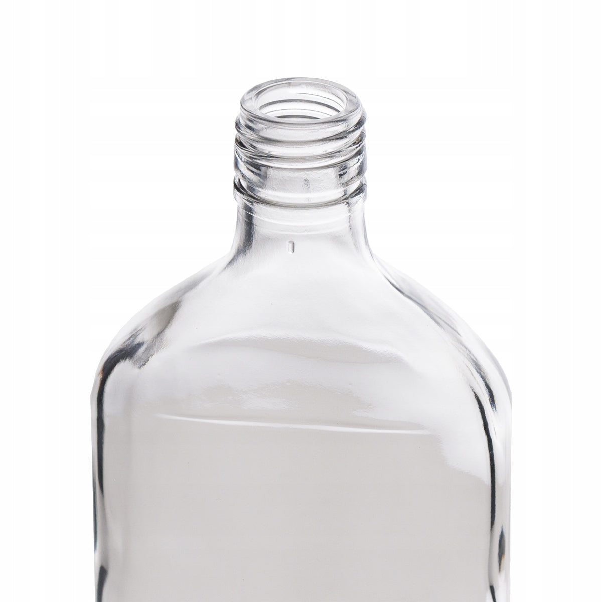 Butelka 350ml piersiówka szklana do nalewek i alkoholi wódka bimber nalewki