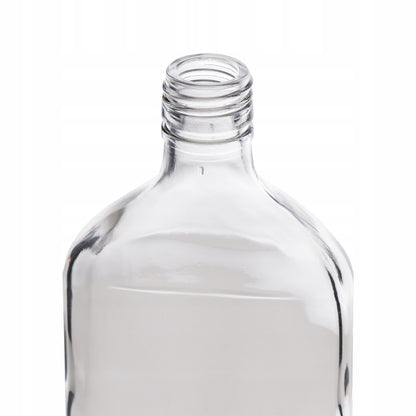Butelka 350ml piersiówka szklana do nalewek i alkoholi wódka bimber nalewki