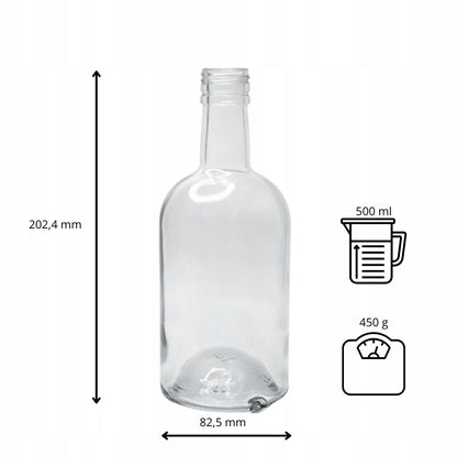 Butelka Blanka 500 ml na nalewki soki bimber alkohol cydr syropy likier