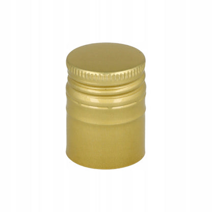 Nakrętka aluminiowa do butelki 28 mm 28/38 mm złota zakrętka metalowa