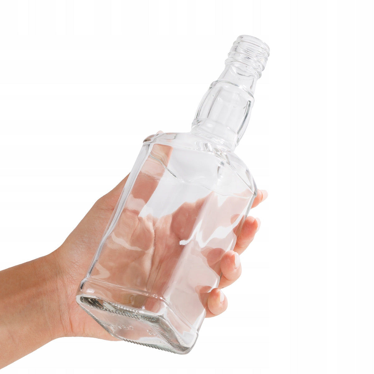 Butelka na whisky bourbon brandy koniak szklana DANIELS 0,5 L 500 ml
