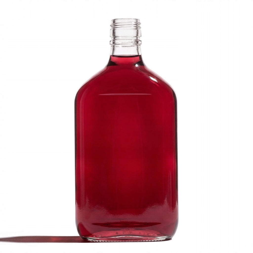 Butelka 350ml piersiówka szklana do nalewek i alkoholi wódka bimber nalewki
